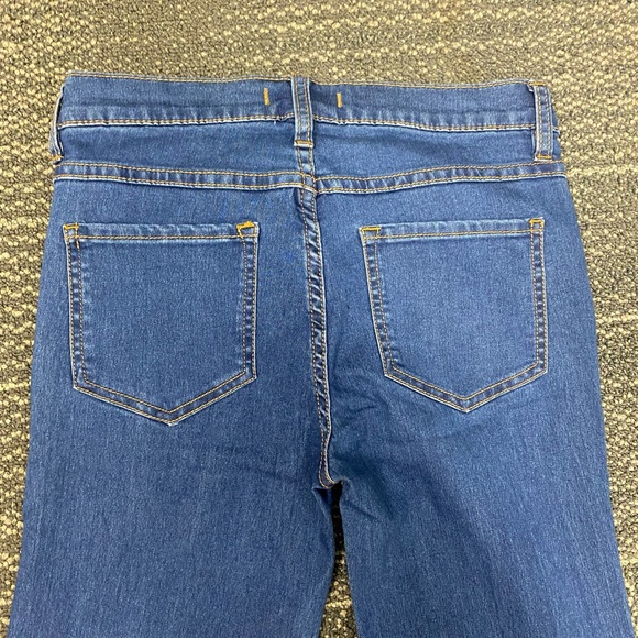 Free People Mallisson Dark Wash Flare Jeans Size 27 - Picture 9 of 11